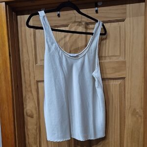 Ricki's Cream Scoop Neck Tank
